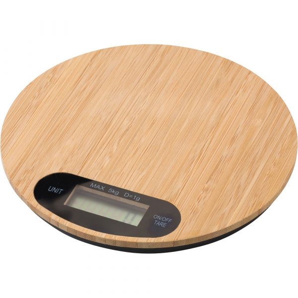 Bamboo kitchen scales V9957