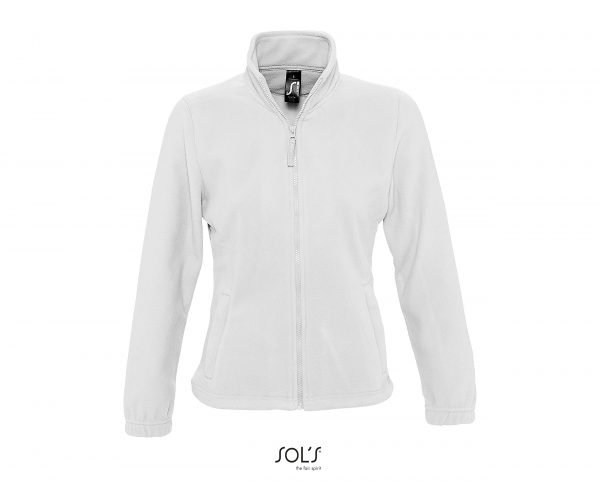 Women's zipped fleece jacket NORTH