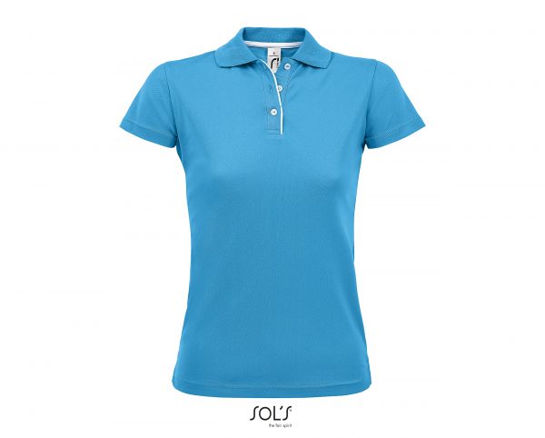 Women's sports polo shirt