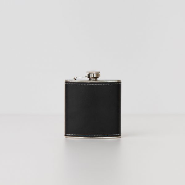 Flap with leather cover