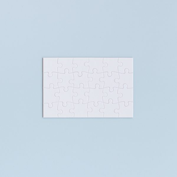 Puzzle with 24 dice