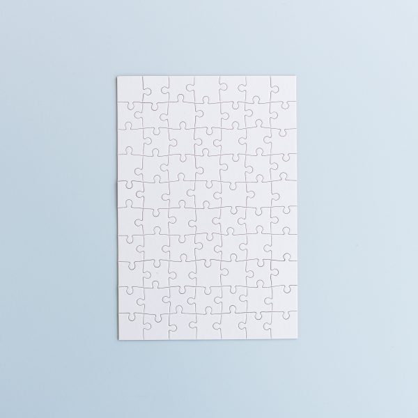 Puzzle with 70 dice