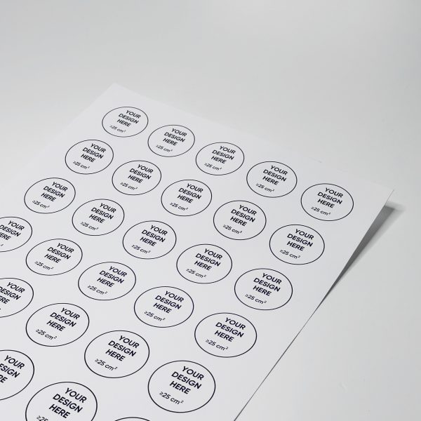 Stickers up to 100cm²