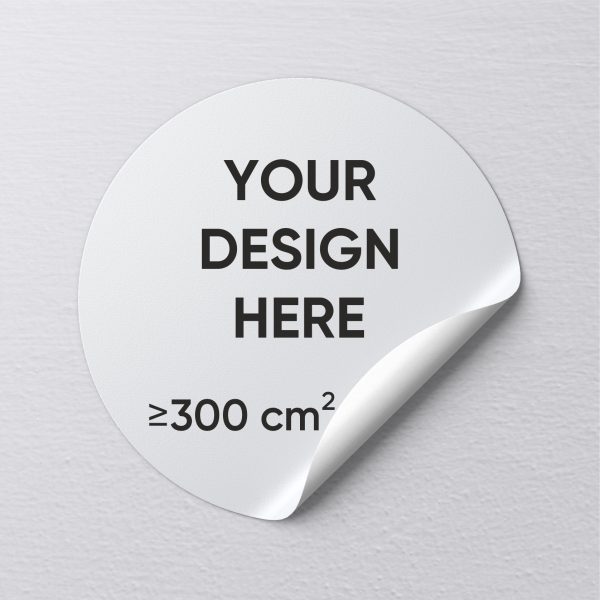Stickers up to 50cm²