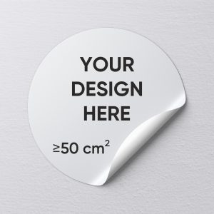 Stickers up to 50cm²