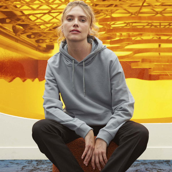 Women's sweatshirt with hood NICHOLAS