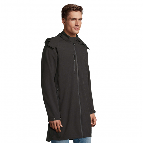 Men's softshell long jacket ACHILLE