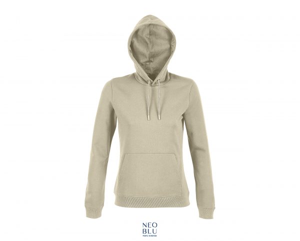 Women's sweatshirt with hood NICHOLAS