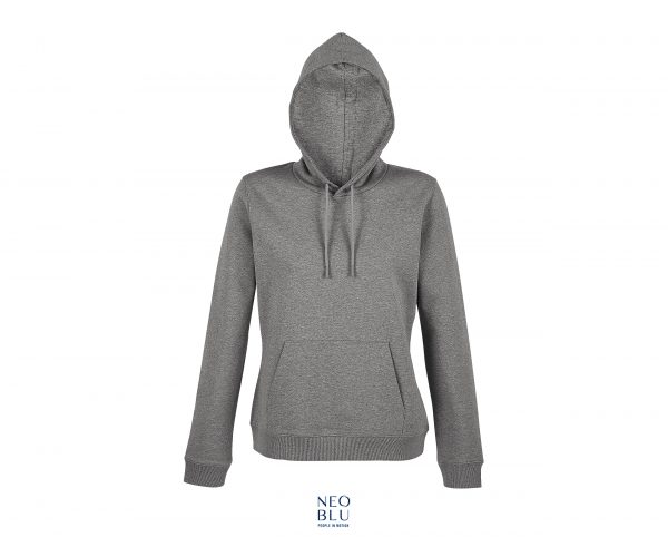 Women's sweatshirt with hood NICHOLAS