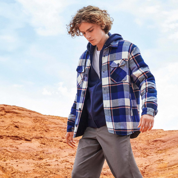 Plaid flannel shirt NOAH