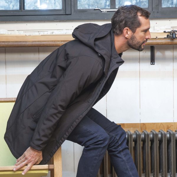 Men's softshell long jacket ACHILLE