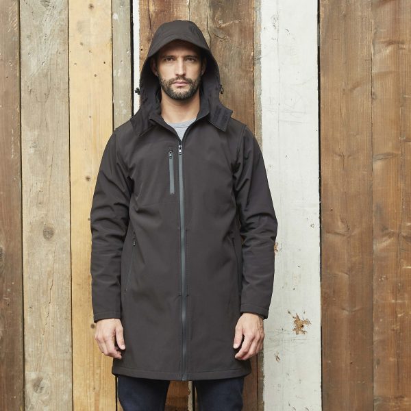 Men's softshell long jacket ACHILLE