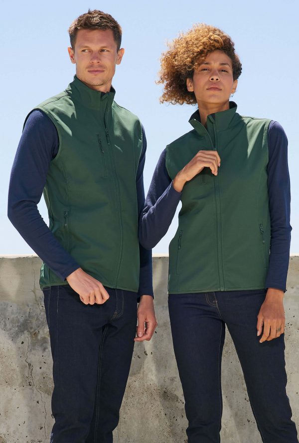 Men's softshell vest FALCON BW
