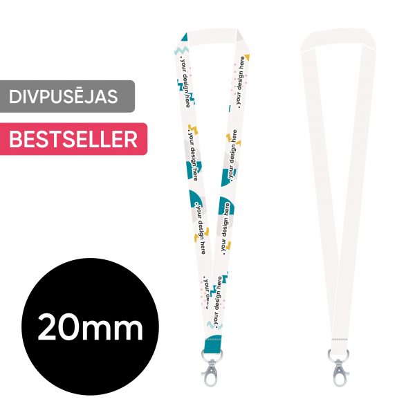 Pilnkrāsu kakla lenta 10 mm