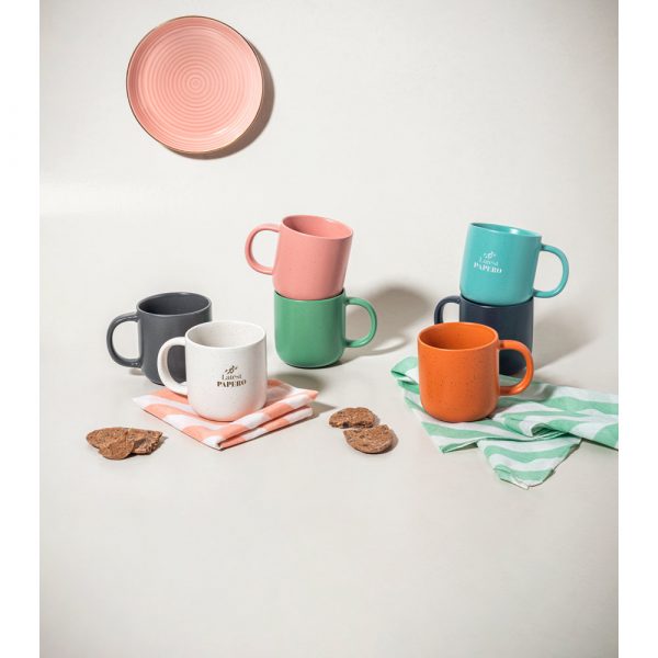 Frosted ceramic mug HD94244