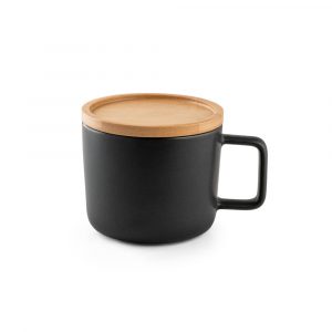 Ceramic mug with lid HD94251