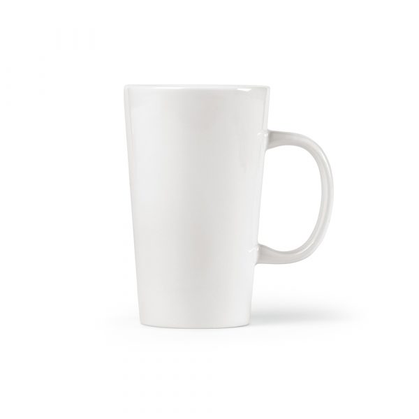 White ceramic cup AMG009