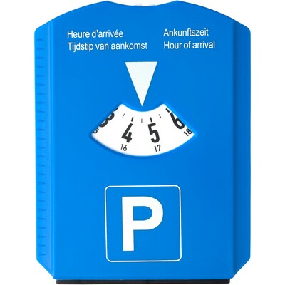 Parking disc and ice scraper V8713
