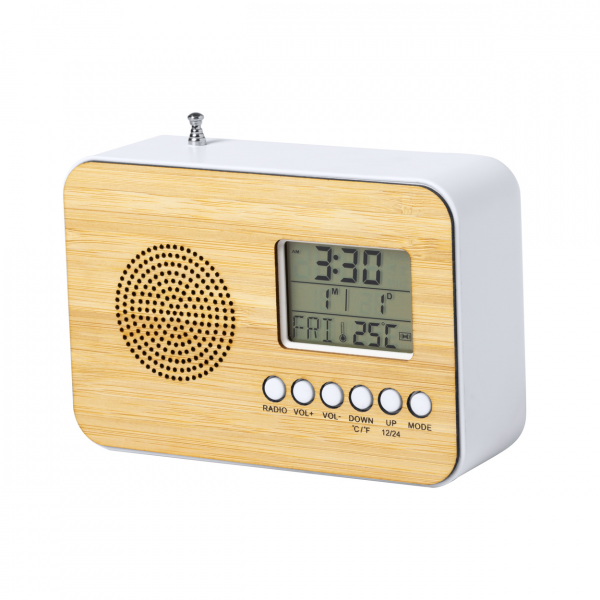 Bamboo desk clock AP721508