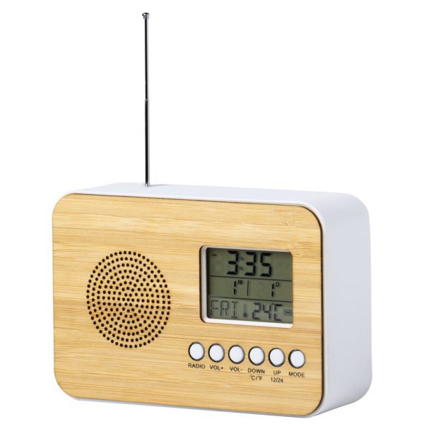 Bamboo desk clock AP721508